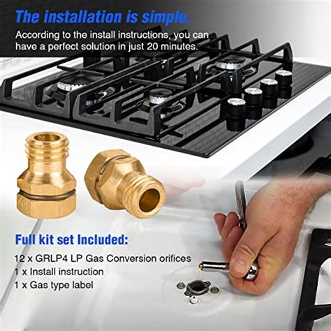 kenmore stove propane conversion kit